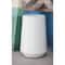 CosmoLiving by Cosmopolitan 7" White Porcelain Contemporary Vase